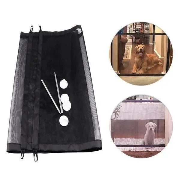 Portable Pet Safety Gate Safe And Flexible For Doorways Steps And Hallways At Home Use | Lersk