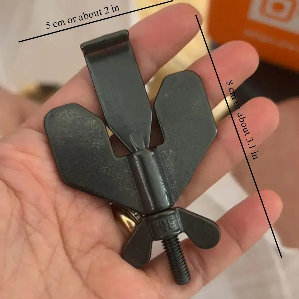 Portable Door Lock, Stainless Steel Travel Security Device For Doors, Compact And Durable For Home And Travel | Lersk