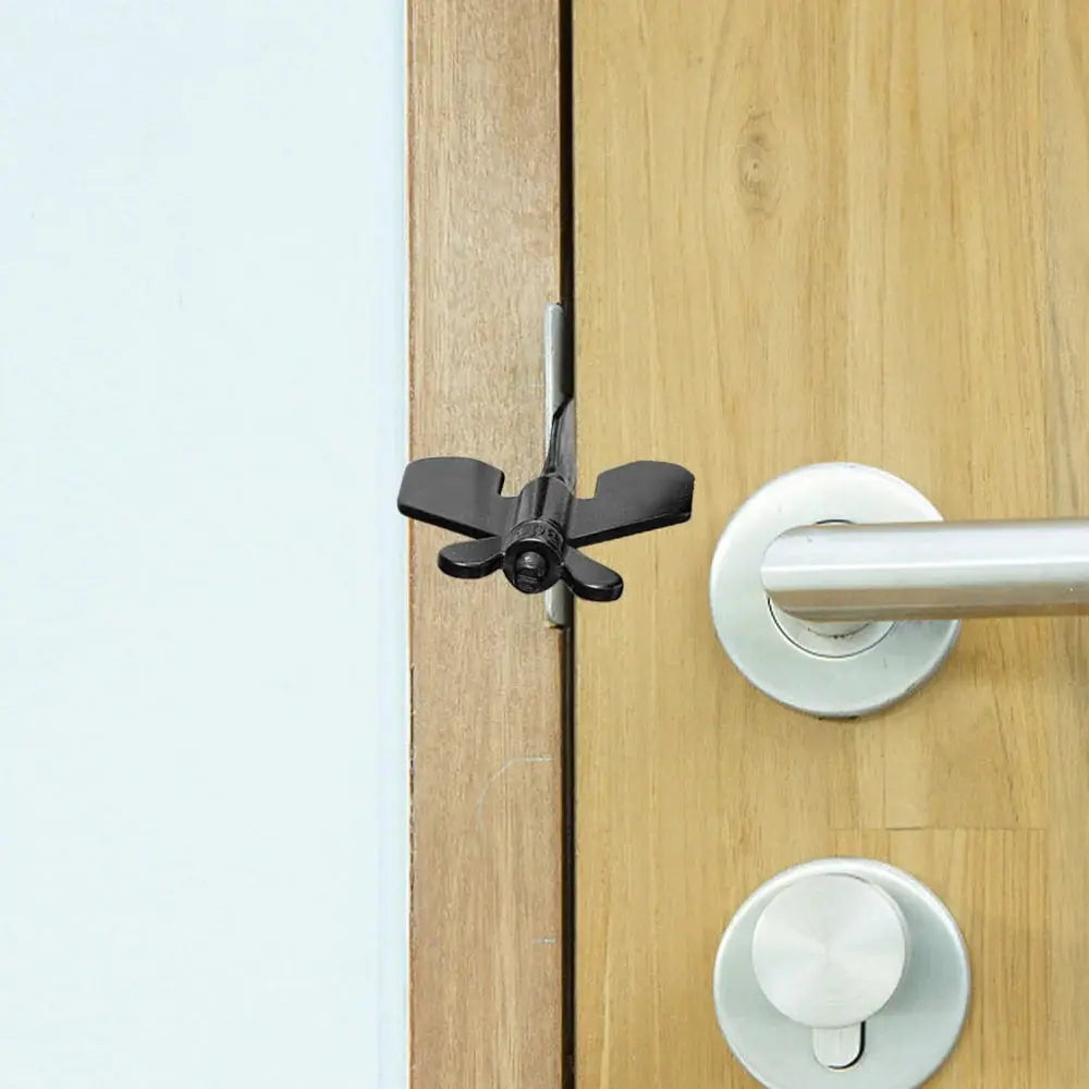 Portable Door Lock, Stainless Steel Travel Security Device For Doors, Compact And Durable For Home And Travel | Lersk