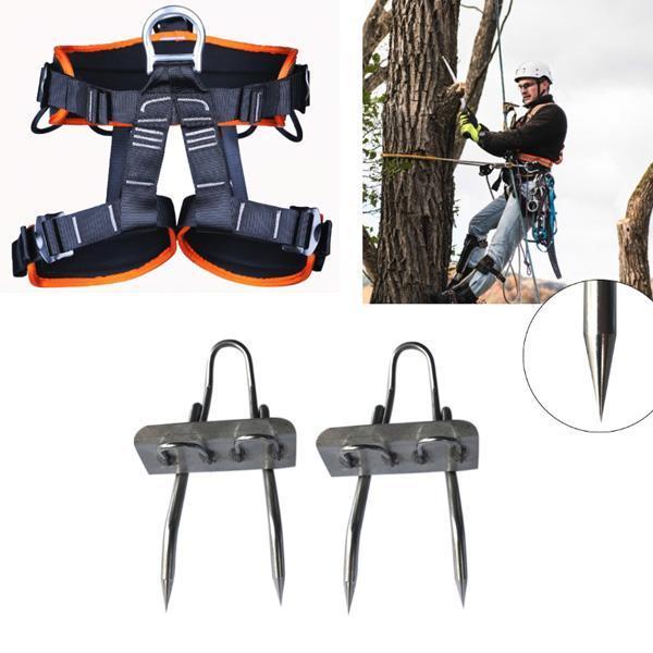 SylvaGrip 304 Picchetti in Acciaio Inox per Arrampicata su Alberi e Imbracatura | Lersk