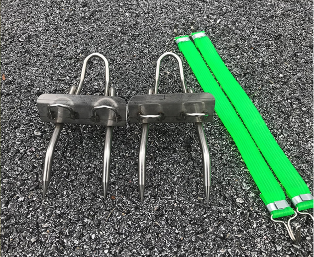 SylvaGrip 304 Picchetti in Acciaio Inox per Arrampicata su Alberi e Imbracatura | Lersk