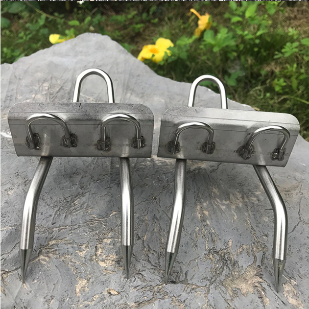 SylvaGrip 304 Picchetti in Acciaio Inox per Arrampicata su Alberi e Imbracatura | Lersk
