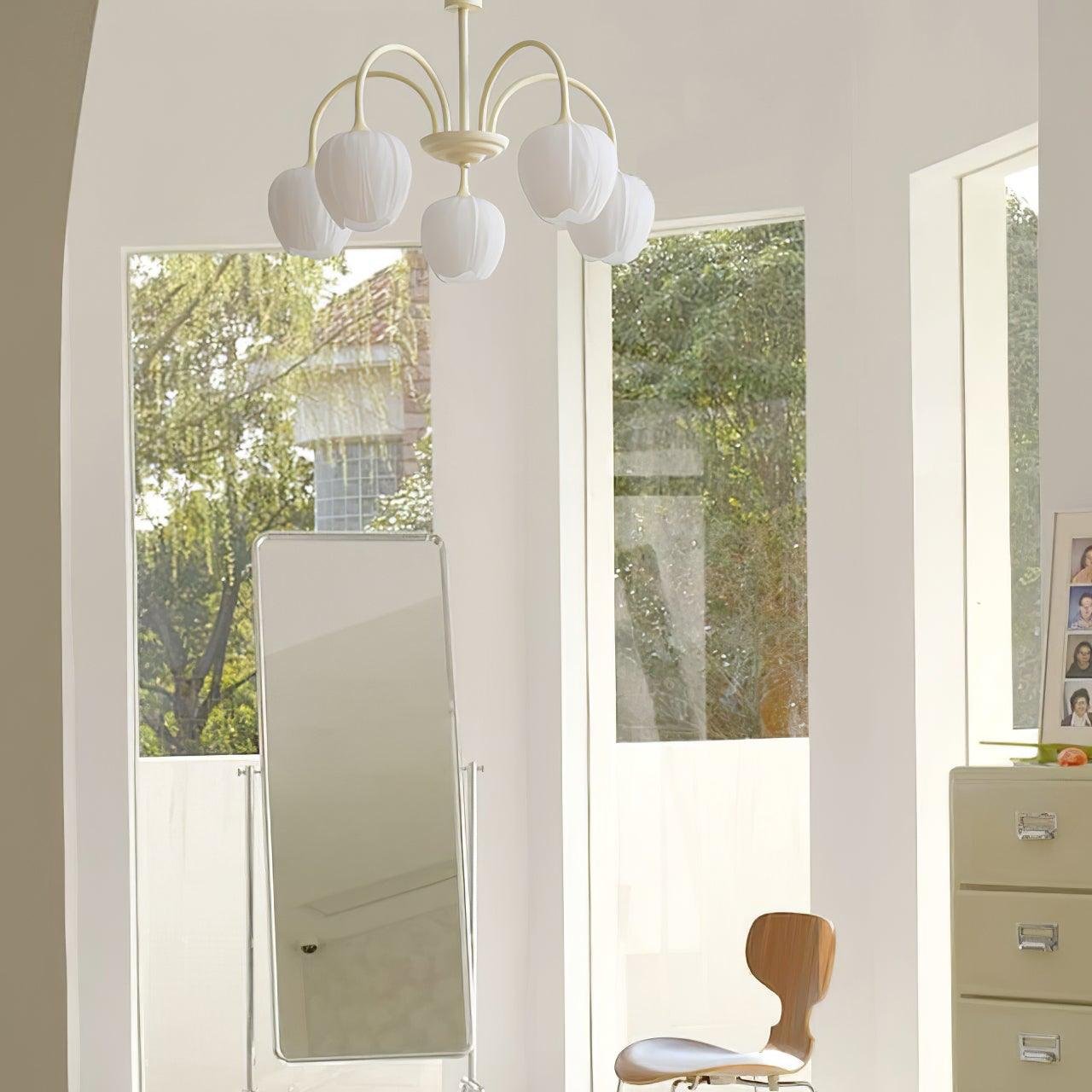 Aurelia Elegant Matcha Chandelier for Living and Dining | Lersk