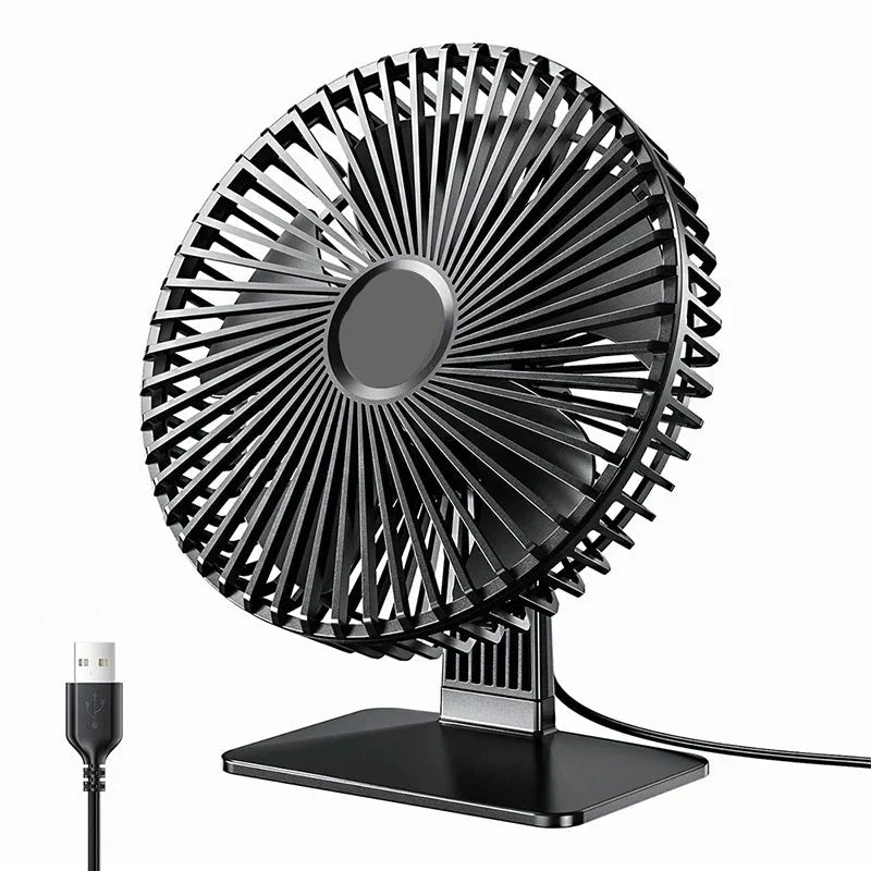 Luna Breeze USB Bordventilator Ultra Stille 4 Hastigheder Hjemmekontor | Lersk