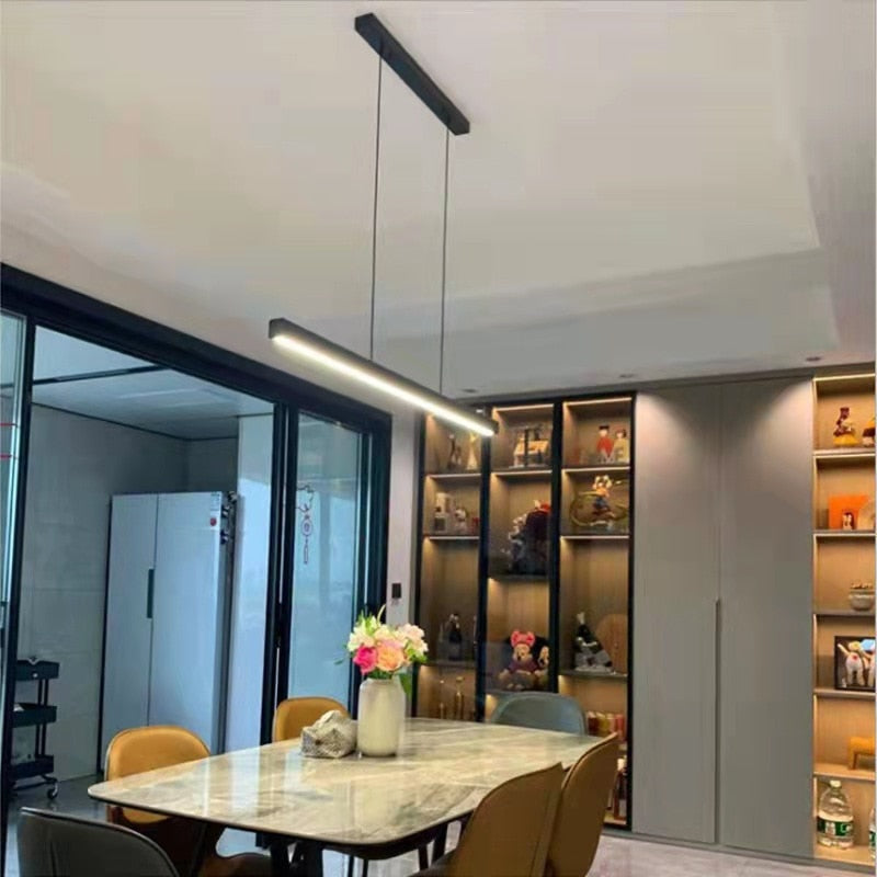 Elvyn | Dark Nordic Minimalist Chandelier | Lersk
