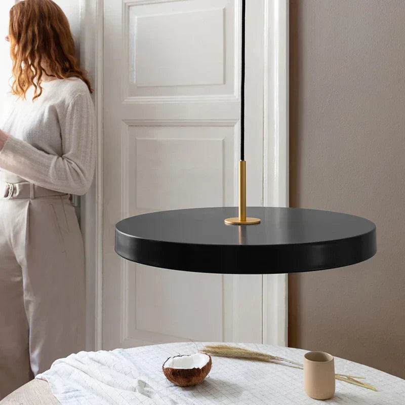 MetalGlow UFO Metal LED Pendant Light for Modern Interiors | Lersk