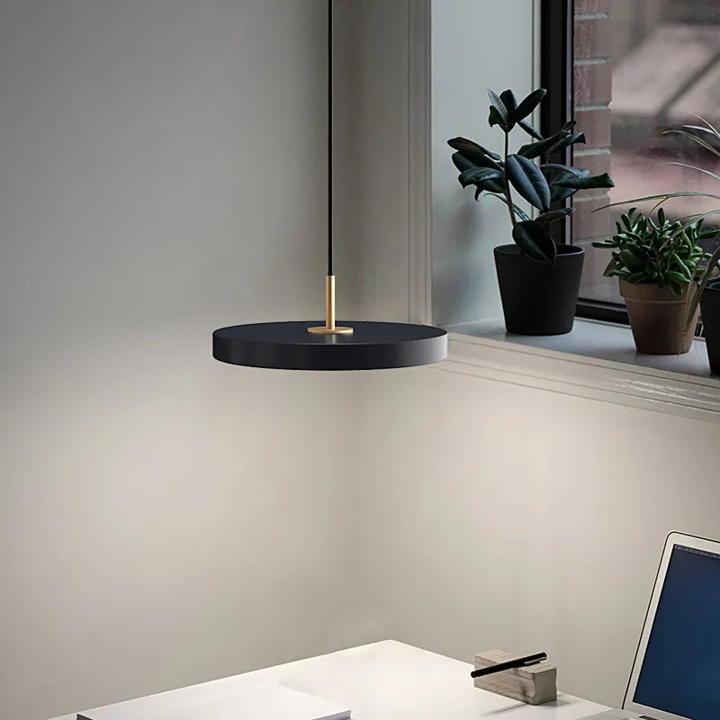 MetalGlow UFO Metal LED Pendant Light for Modern Interiors | Lersk