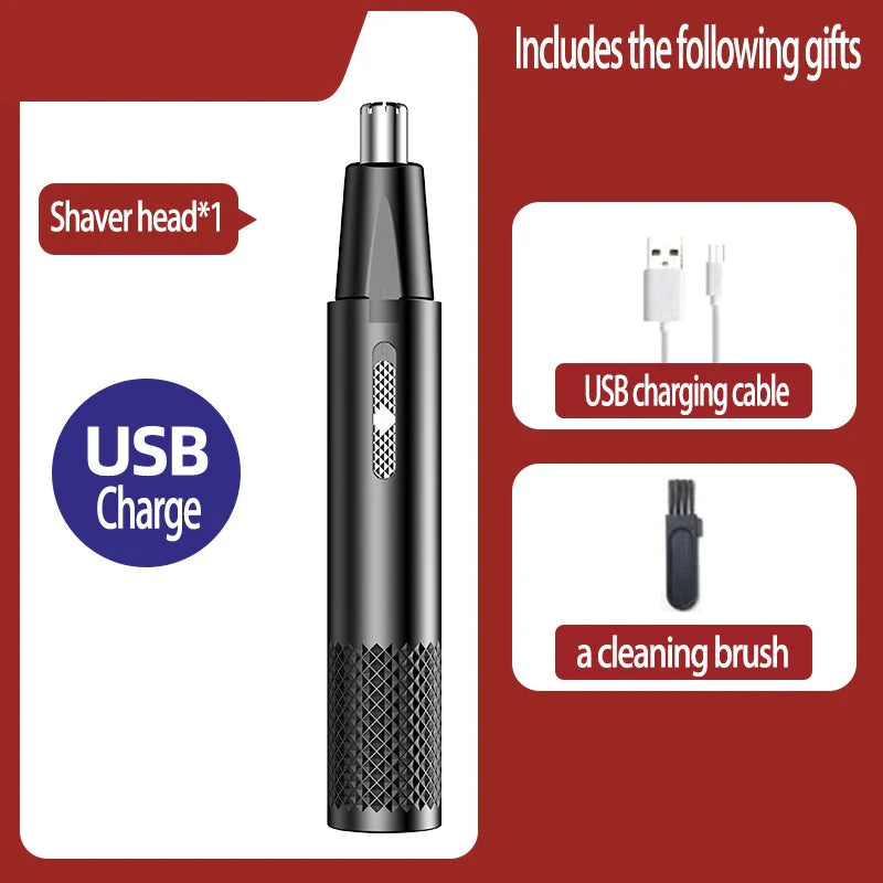 TrimPro USB Rechargeable Nasal Hair Trimmer For Men | Lersk