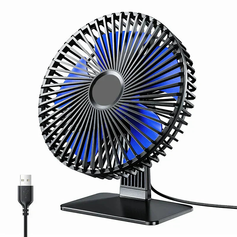 Luna Breeze USB Bordventilator Ultra Stille 4 Hastigheder Hjemmekontor | Lersk