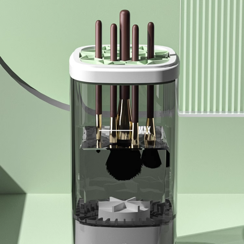 LumiSpin Automatic Makeup Brush Cleaner | Lersk