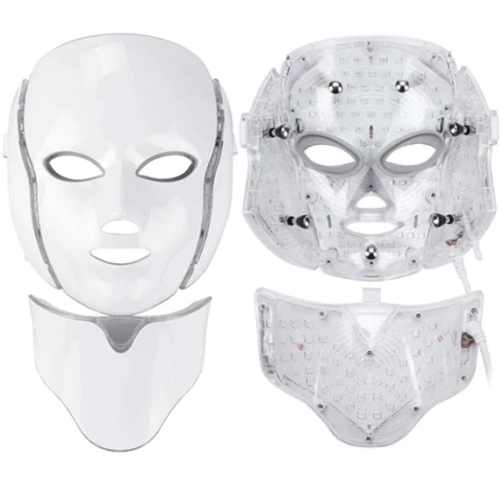 Aurea Glow Seven Color LED Photon Mask With Neck Care | Lersk