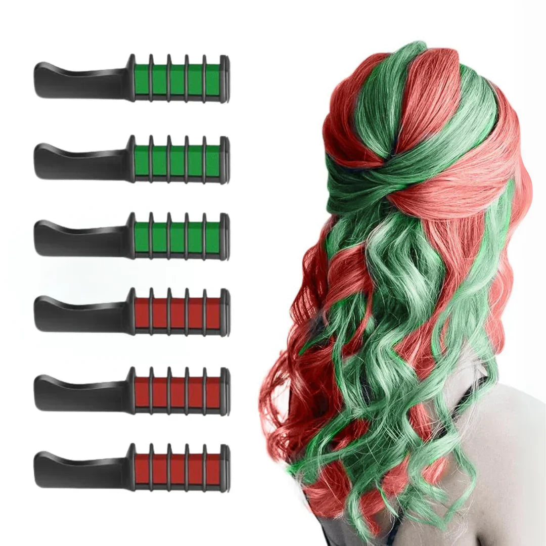 Caneta de Giz para Cabelo Lavável para Acentos Coloridos em Penteados e Mechas Hoje | Lersk