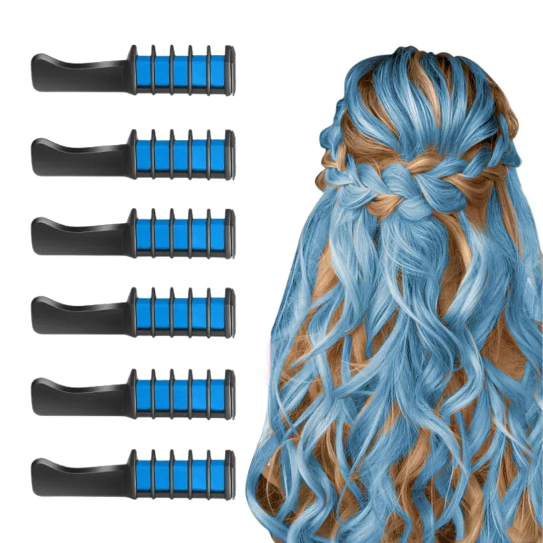 Caneta de Giz para Cabelo Lavável para Acentos Coloridos em Penteados e Mechas Hoje | Lersk