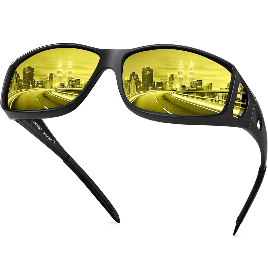 Jeremy Nachtsicht Polarisierte Fahrbrille – Blendfreie Brille für sicheres Fahren bei Nacht | Lersk