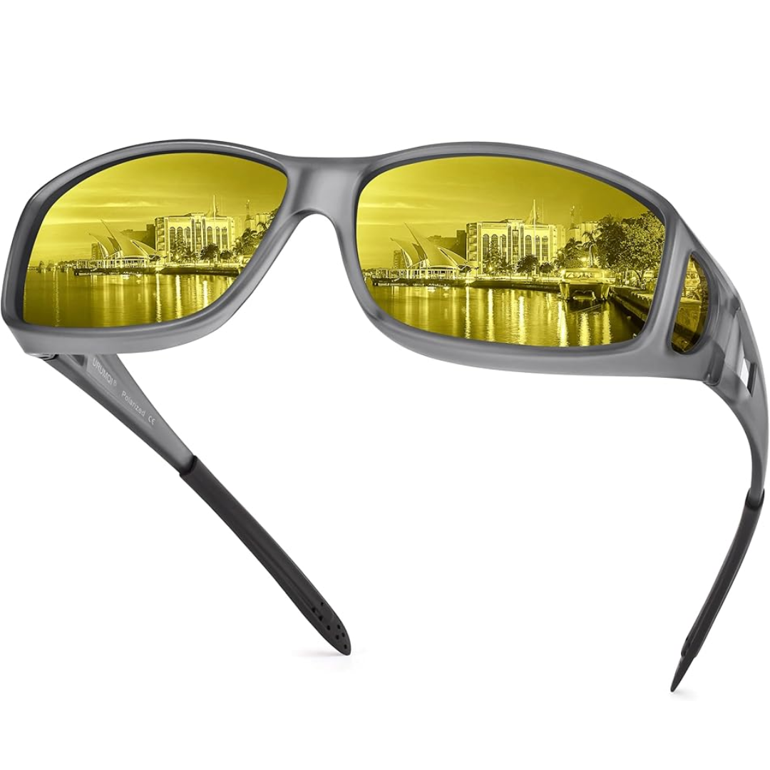 Jeremy Nachtsicht Polarisierte Fahrbrille – Blendfreie Brille für sicheres Fahren bei Nacht | Lersk