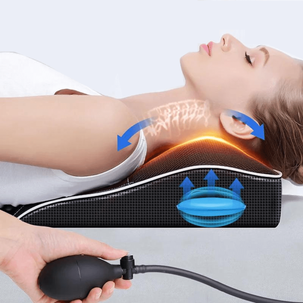 Novara Dual-Purpose Back & Neck Stretcher For Pain Relief | Lersk