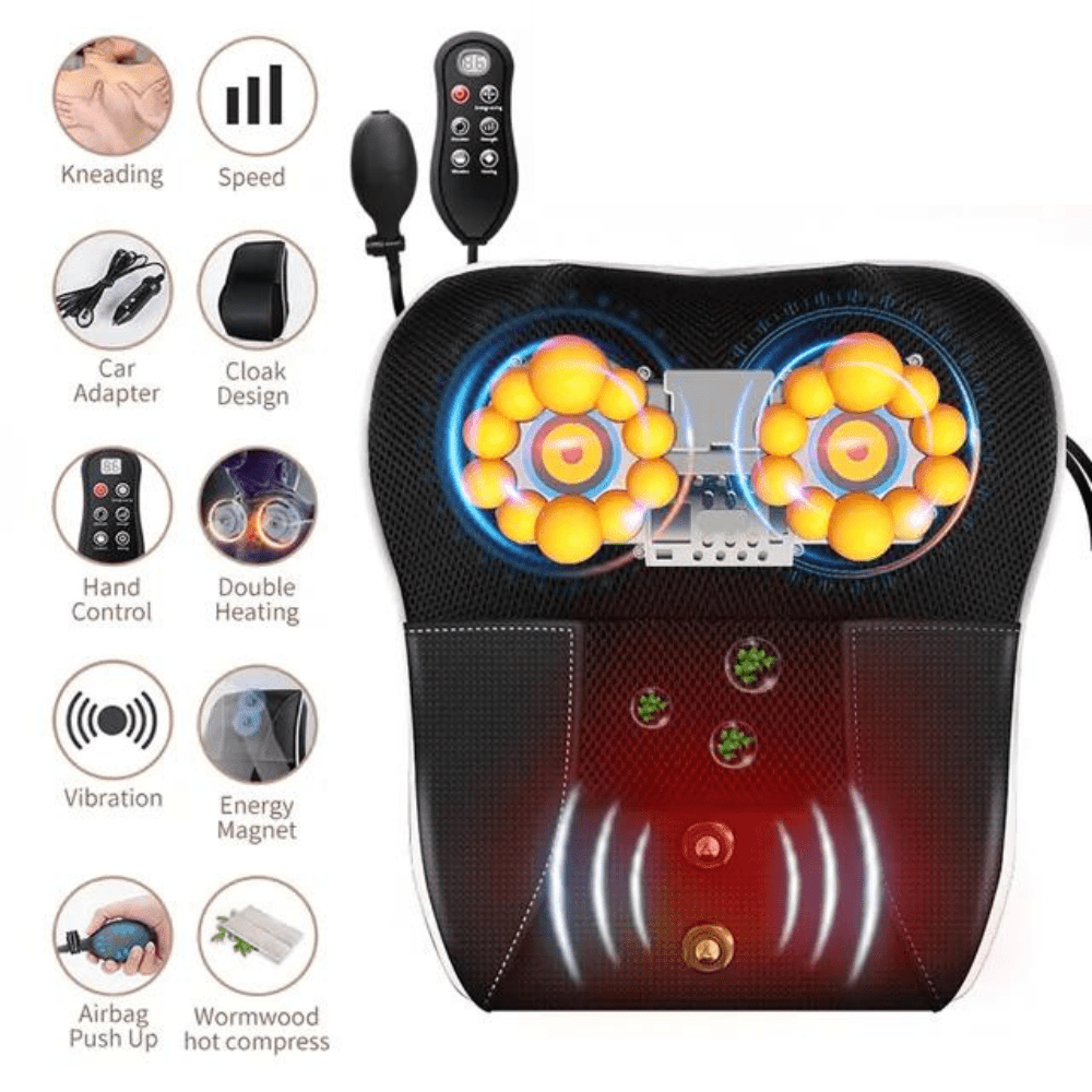 Novara Dual-Purpose Back & Neck Stretcher For Pain Relief | Lersk
