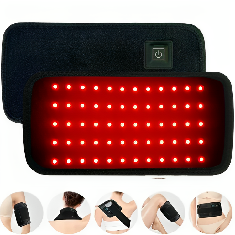 LumaCore Infrarot-Therapie-Gürtelauflage zur Schmerzlinderung, 60 LEDs | Lersk