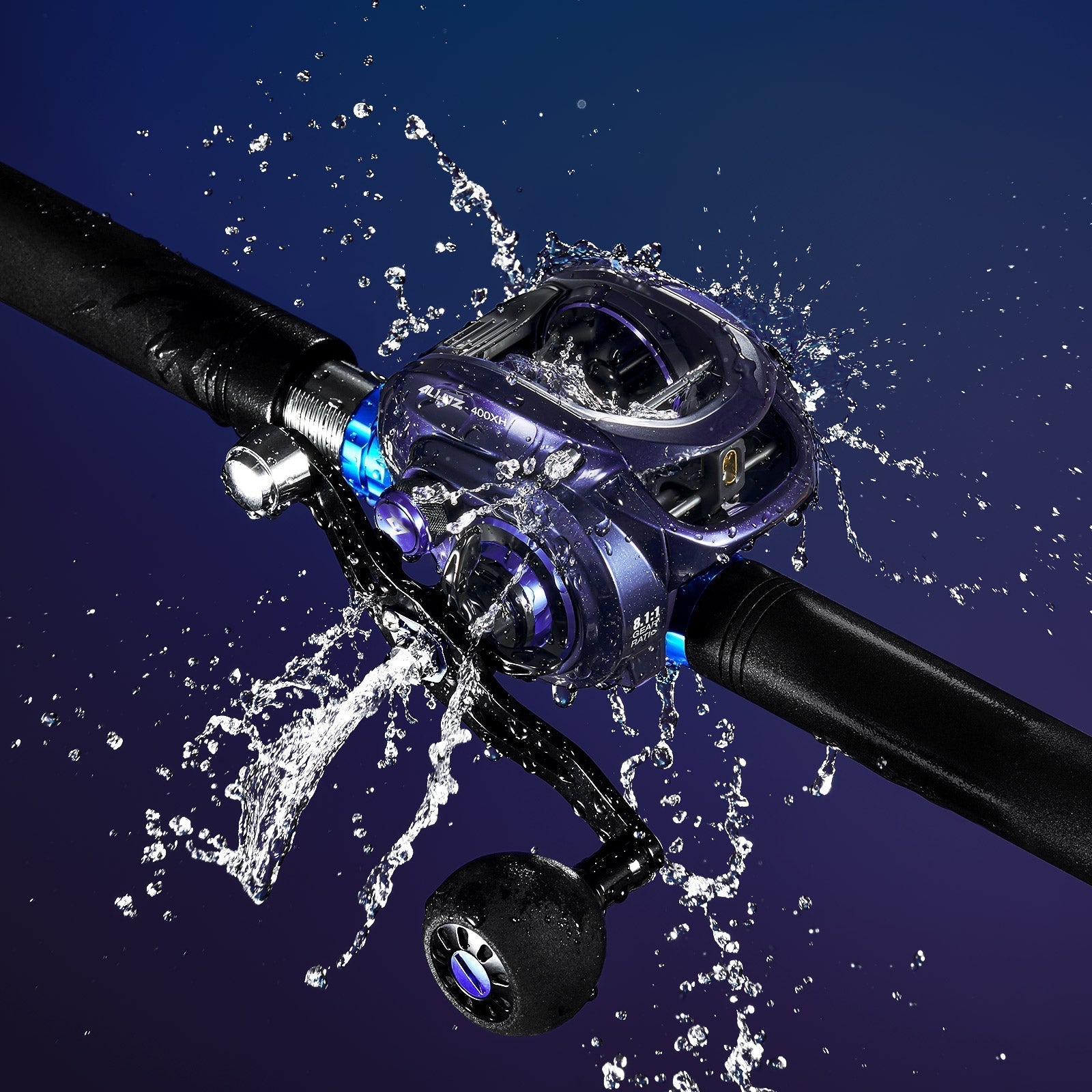 Piscifun 400 Modell Salzwasser Süßwasser Baitcasting-Rolle mit Köder-Klicker | Lersk
