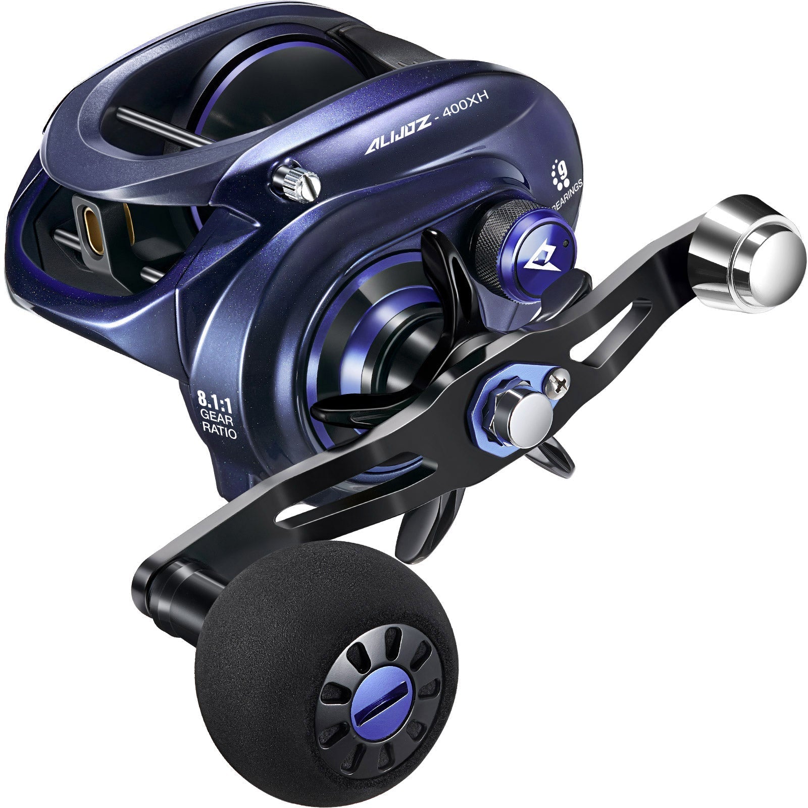 Piscifun 400 Modell Salzwasser Süßwasser Baitcasting-Rolle mit Köder-Klicker | Lersk
