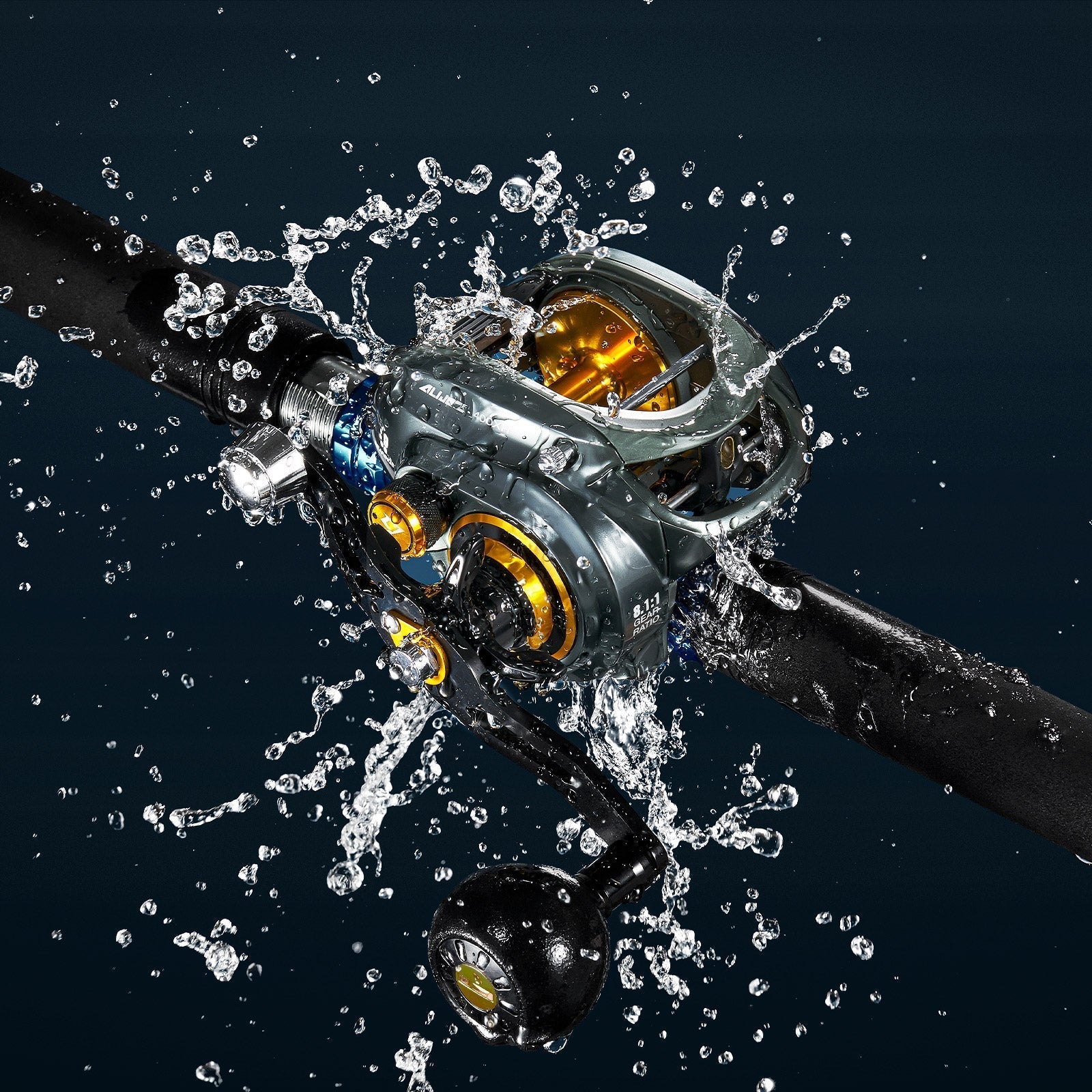 Piscifun 400 Modell Salzwasser Süßwasser Baitcasting-Rolle mit Köder-Klicker | Lersk