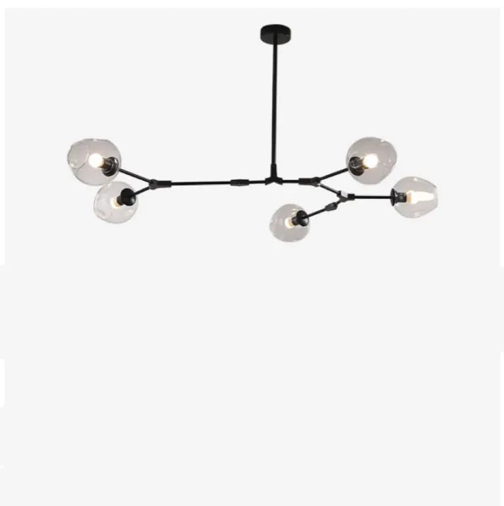 LustraNova Glass Bubble Pendant Light With Branching Arms Ambient Lighting | Lersk
