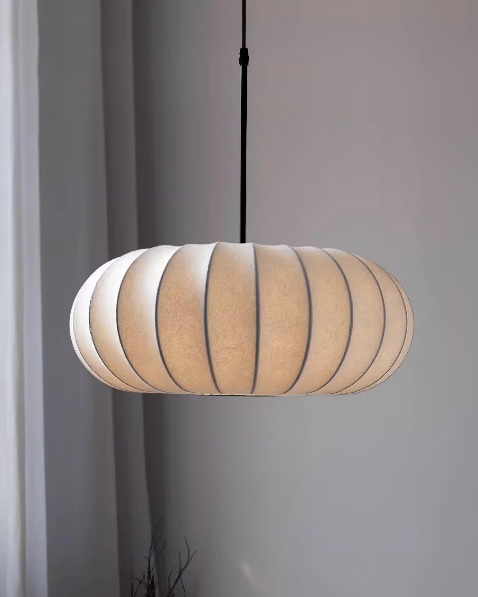Aero Natural Materials Minimalist Pendant Light For Kitchen Island Dining Room | Lersk