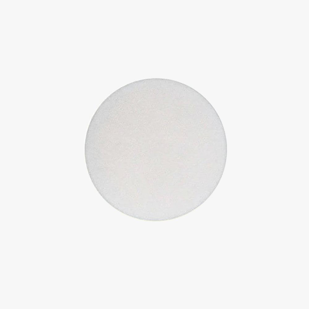 AeroLume Minimalist Outdoor Wall Light Round LED Black White | Lersk