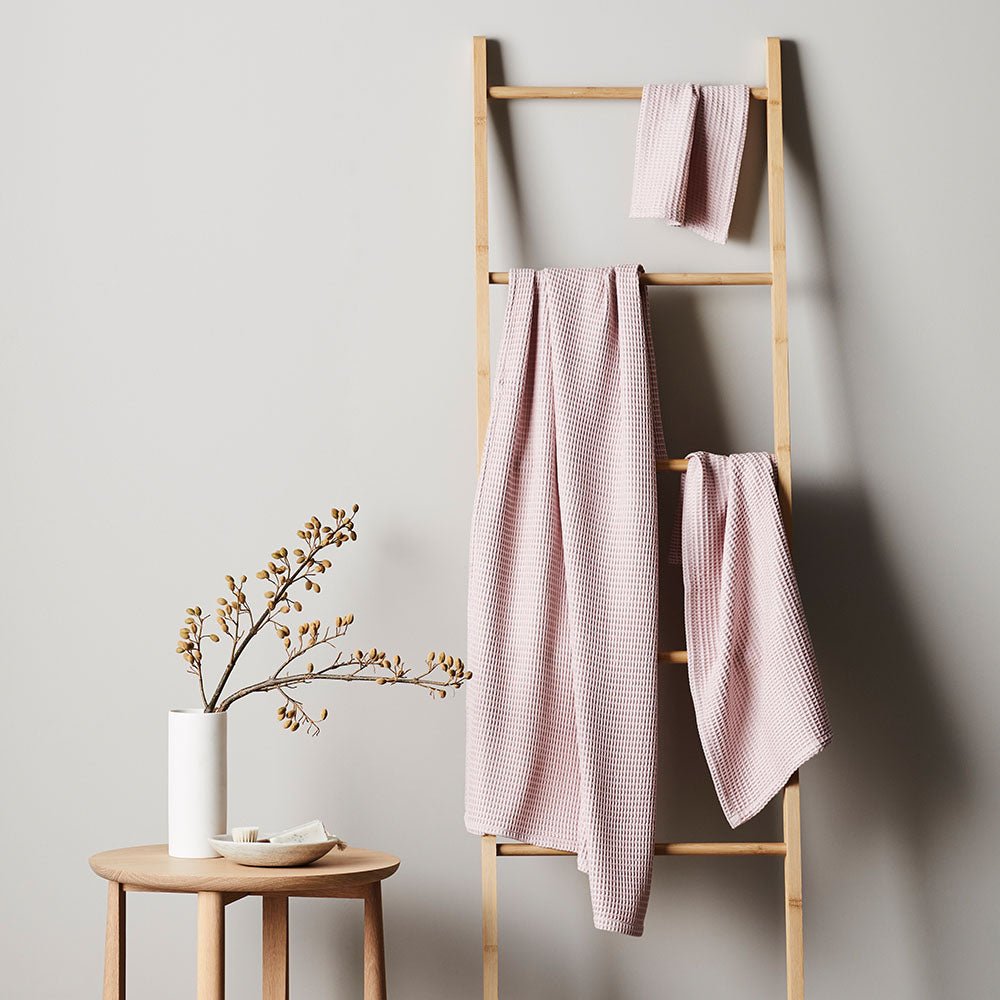 Sada ručníků Aurora Bamboo Spa Waffle s odváděním vlhkosti Lyocell | Lersk
