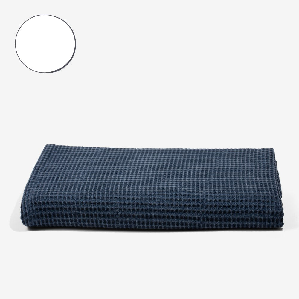 Set da 2 asciugamani spa SereneBamboo in tessuto waffle morbido, ecologici | Lersk