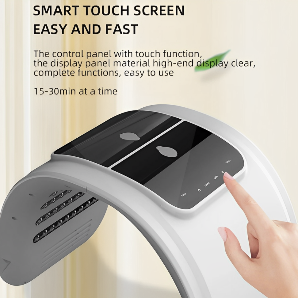 LumiDerm 7-Color PDT LED Facial Therapy Device For Skin - Red light therapy | Lersk