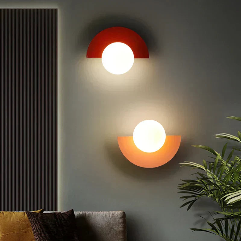 NordicFrost LED nástěnné světlo Minimalistický lesk pro moderní domovy | Lersk