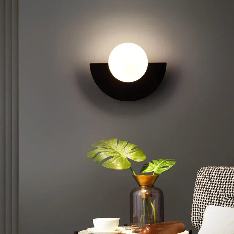 FjordLuma Nordic LED Wall Light With Soft Ambient Glow | Lersk
