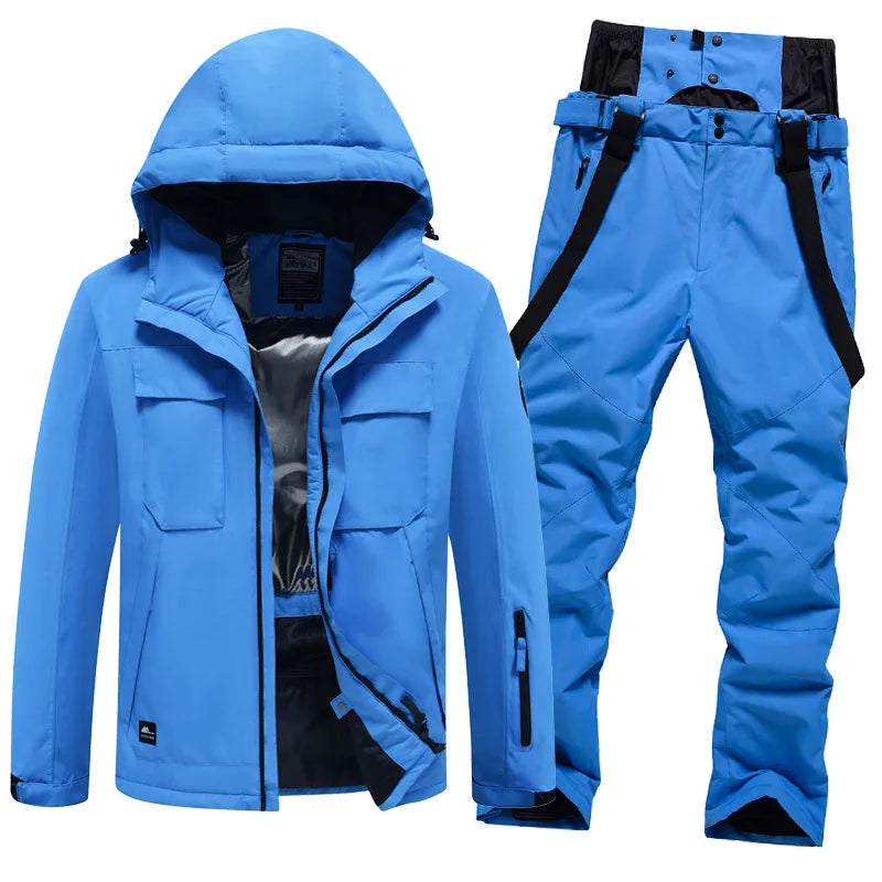 GlacierEdge Waterproof Ski Suit for Men and Women Ski Wear | Lersk