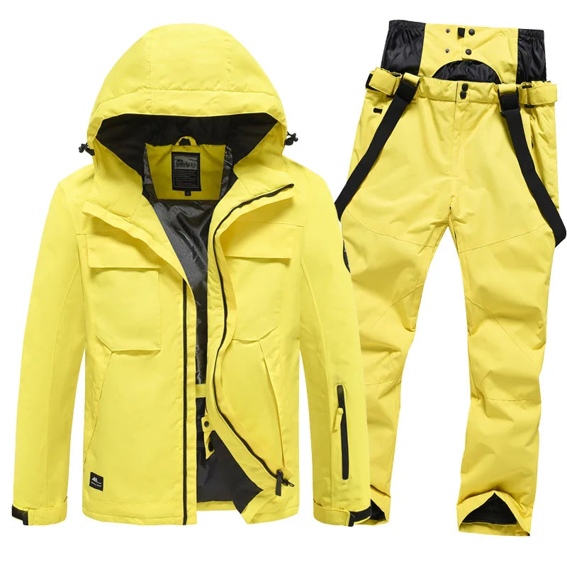 GlacierEdge Waterproof Ski Suit for Men and Women Ski Wear | Lersk
