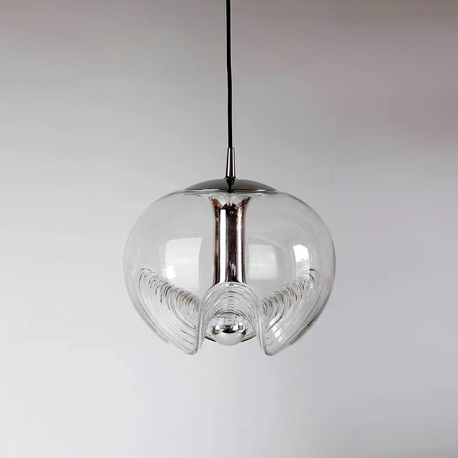 AquaVibe Wave Pendelleuchte aus Eisen und Glas für Wohnzimmer | Lersk