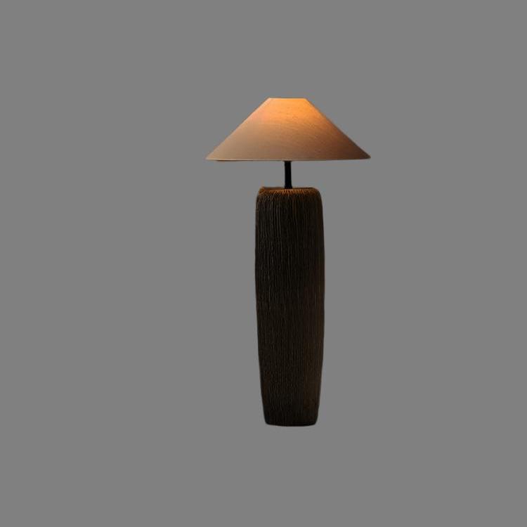 Rookhaven Rustic Floor Lamp In Reclaimed Wood Warm Glow | Lersk