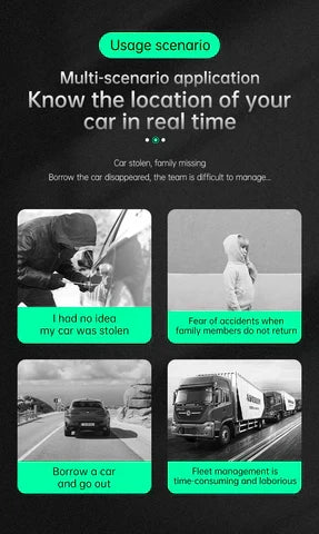 AeroTrace Nano Vehicle GPS Tracker With Real Time Location And Magnetic Mount