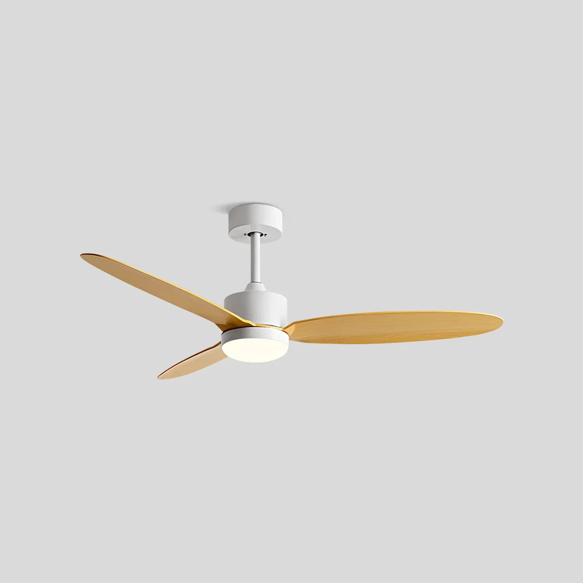 Ventilador de techo de 3 aspas con luz para dormitorio | Lersk
