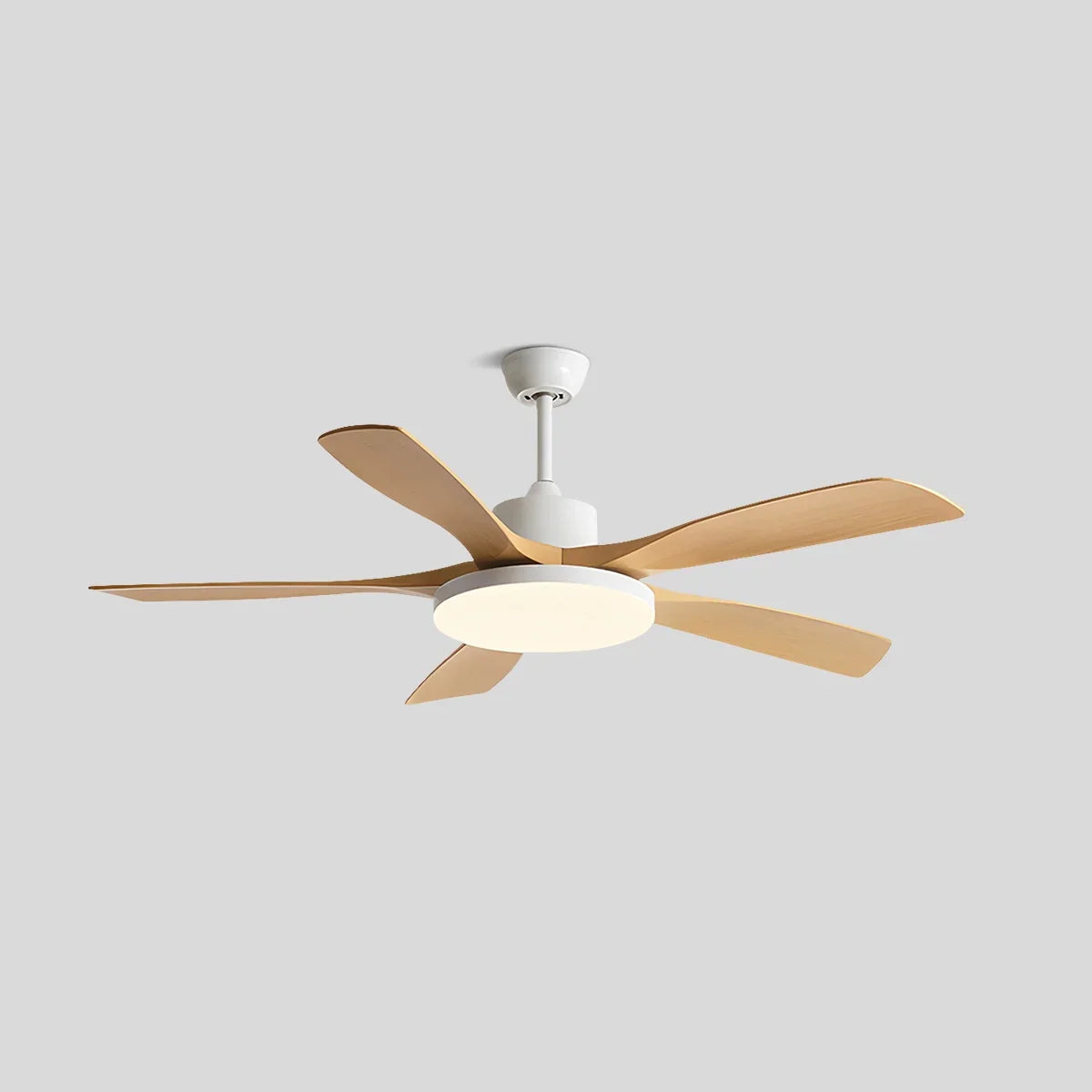 Ventilador de techo de 6 aspas para sala de estar con luz | Lersk