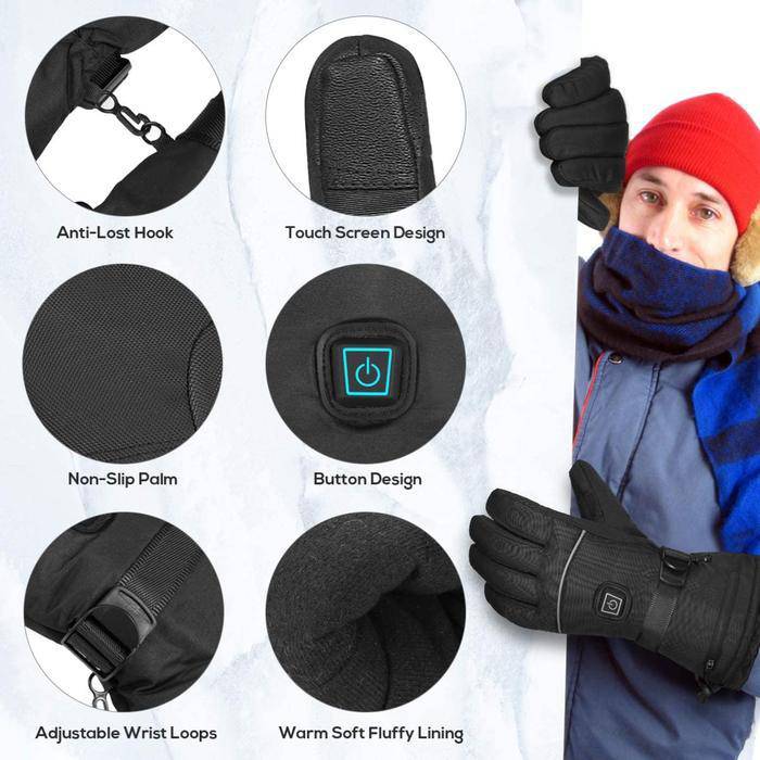 ThermaGrip Unisex Heated Gloves | Lersk