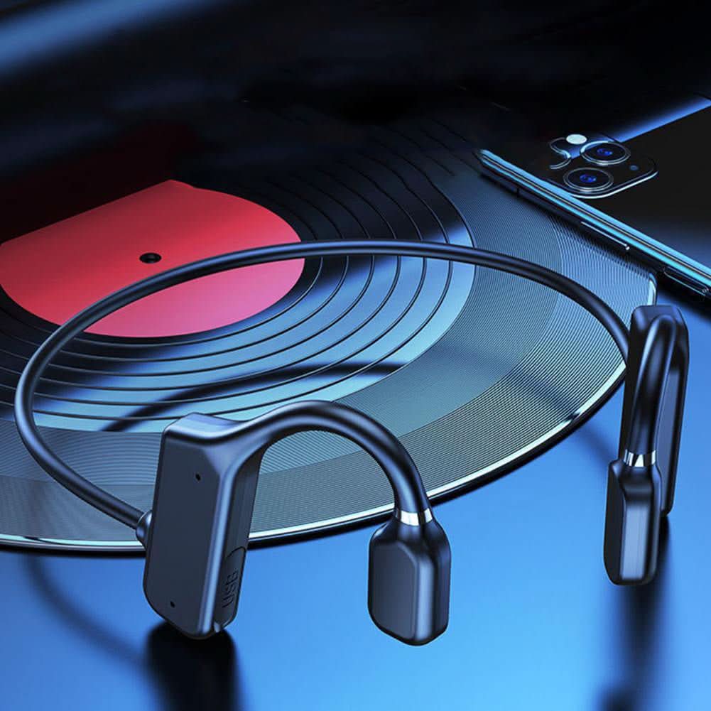 Cuffie Wireless a Conduzione Ossea Sonicflow Audio Cristallino per Corridori | Lersk