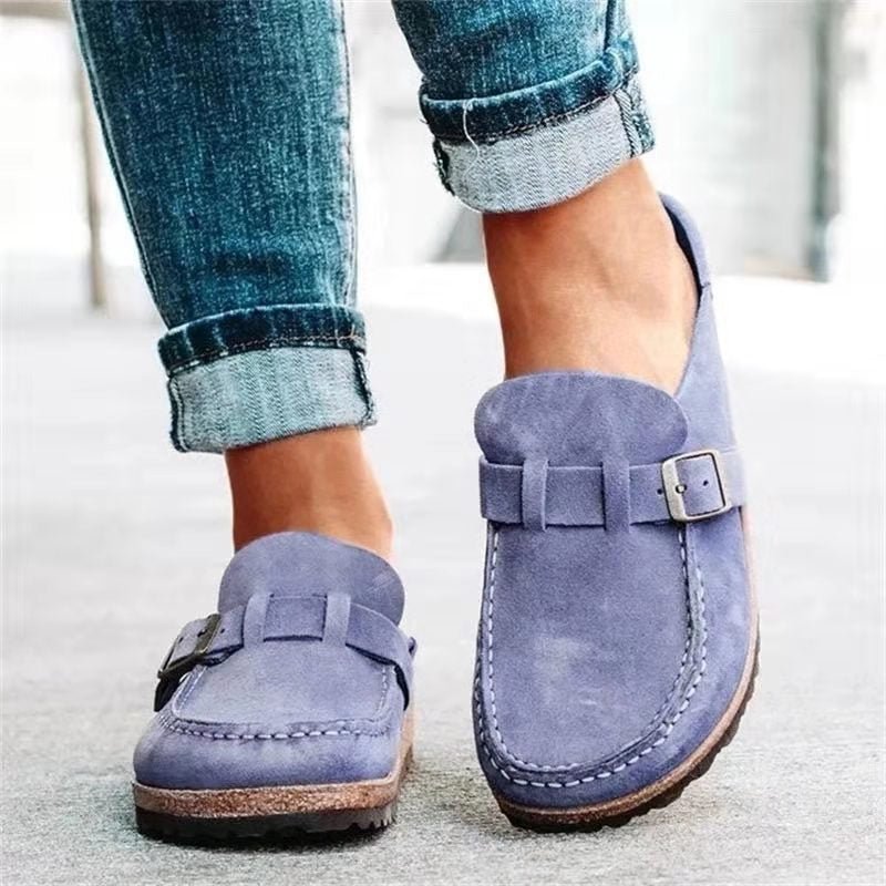 Scarpe ortopediche da donna slip-on con tessuto confortevole, disponibili in varie taglie | Lersk