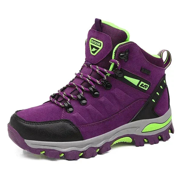 AuroraTrail Women's Wide Fit Winter Hiking Boots With Arch Support | Lersk