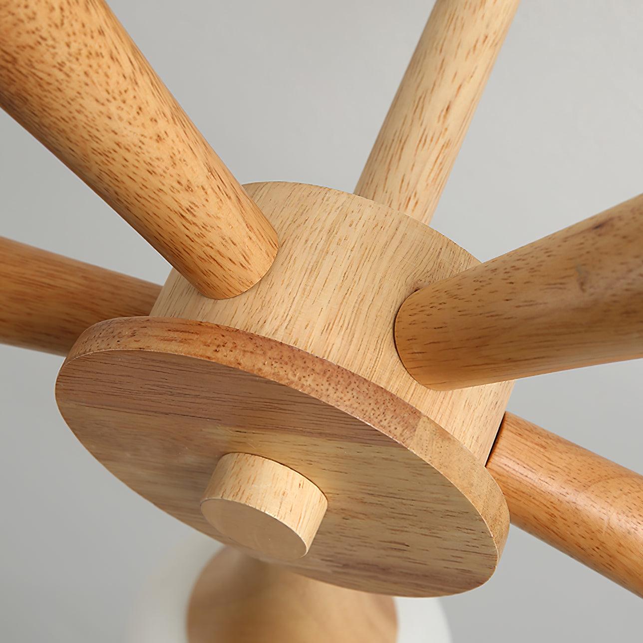 SylvaLume Wooden Pendant Lamp | Elegant Hanging Light | Lersk