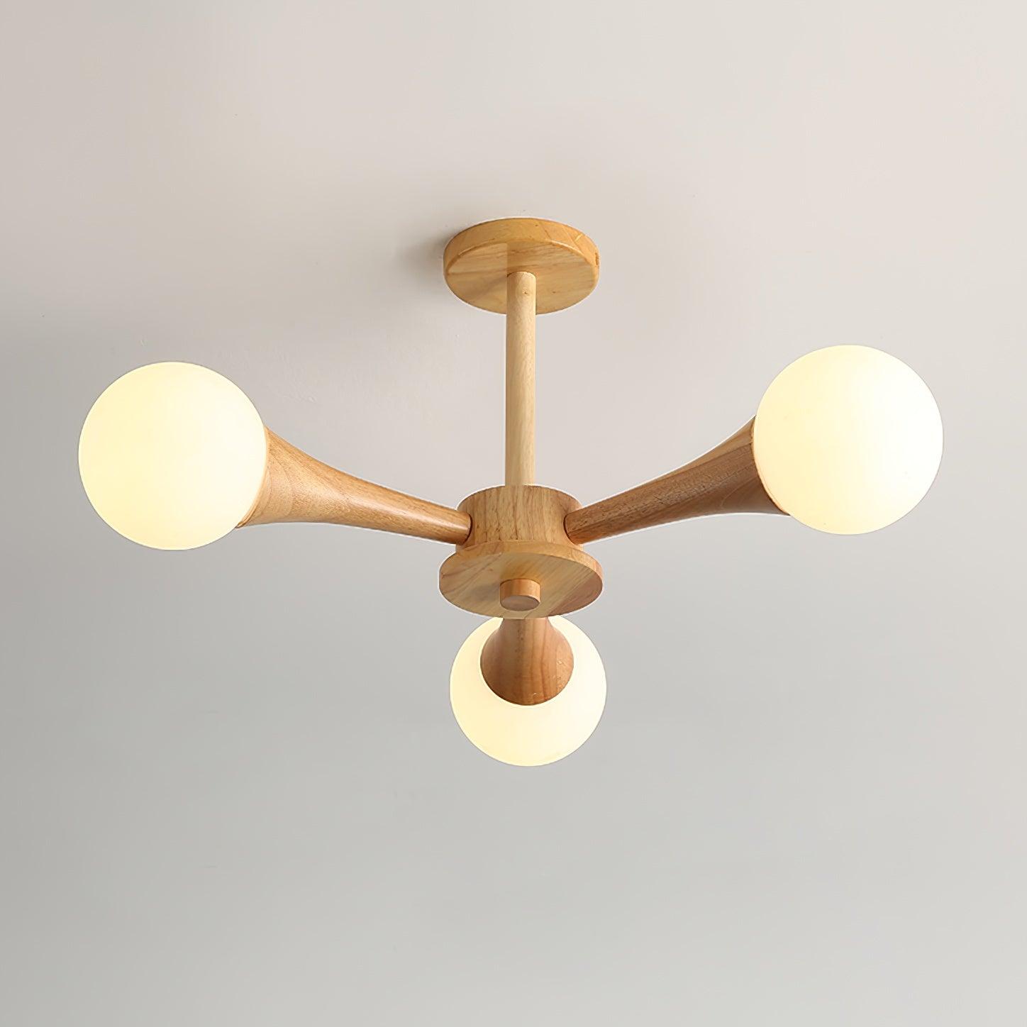 SylvaLume Wooden Pendant Lamp | Elegant Hanging Light | Lersk