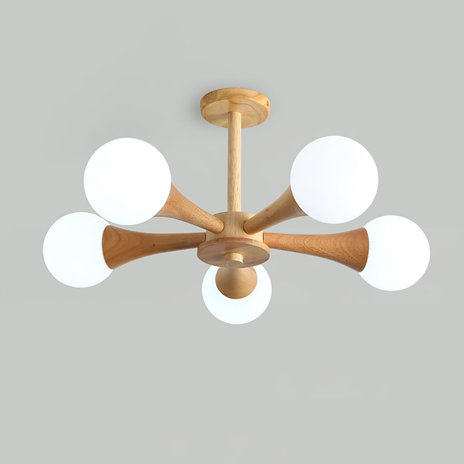 SylvaLume Wooden Pendant Lamp | Elegant Hanging Light | Lersk