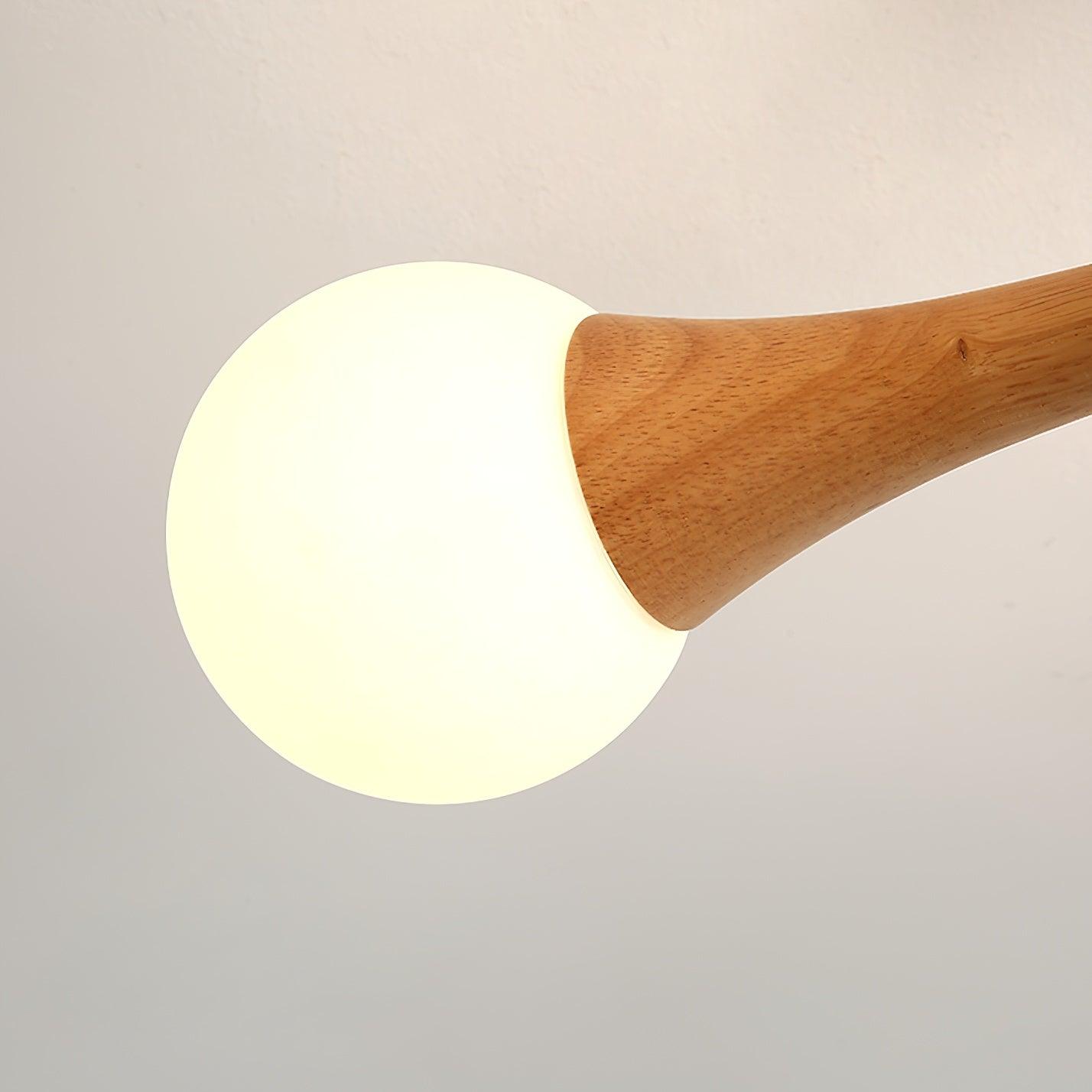 SylvaLume Wooden Pendant Lamp | Elegant Hanging Light | Lersk