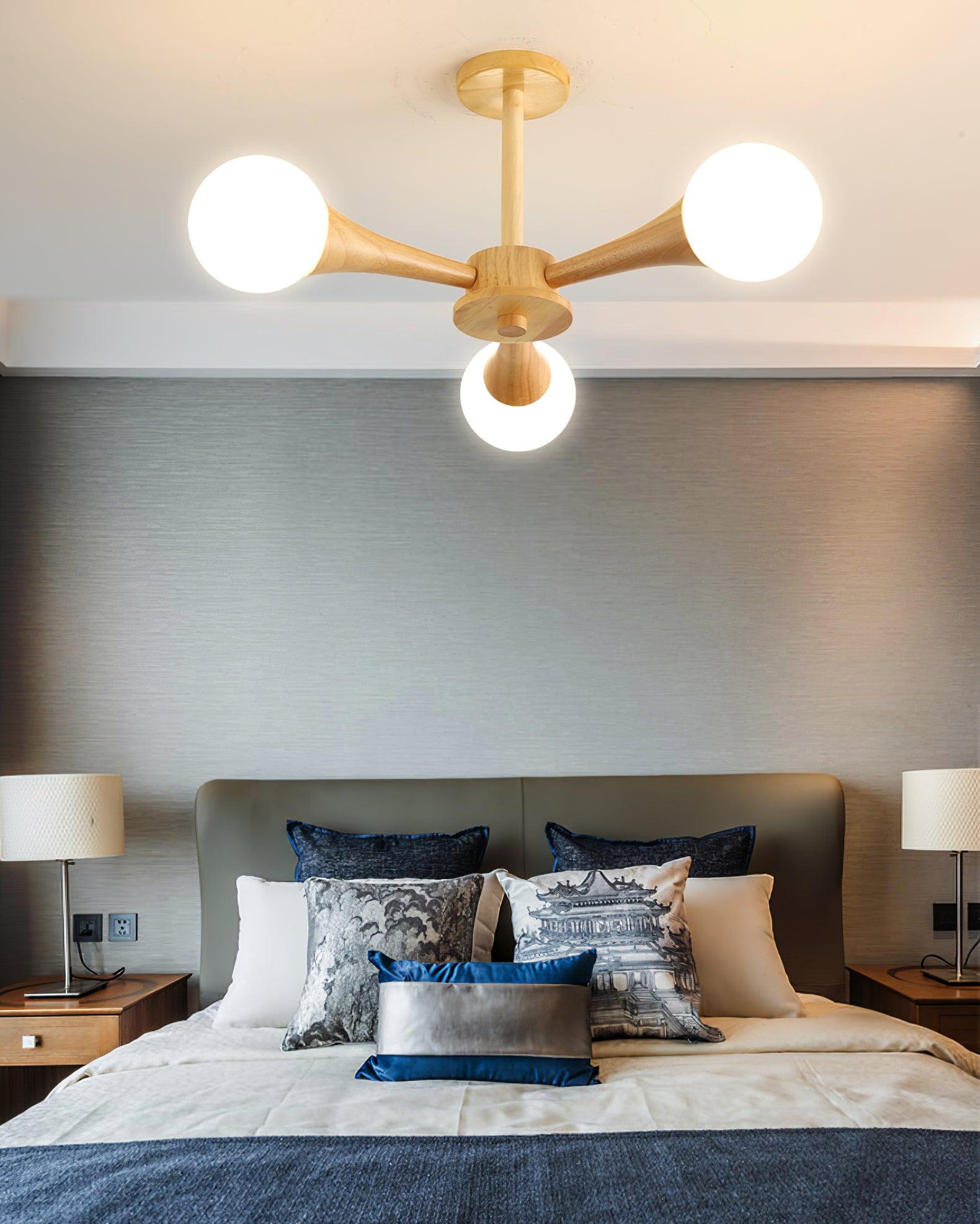 SylvaLume Wooden Pendant Lamp | Elegant Hanging Light | Lersk