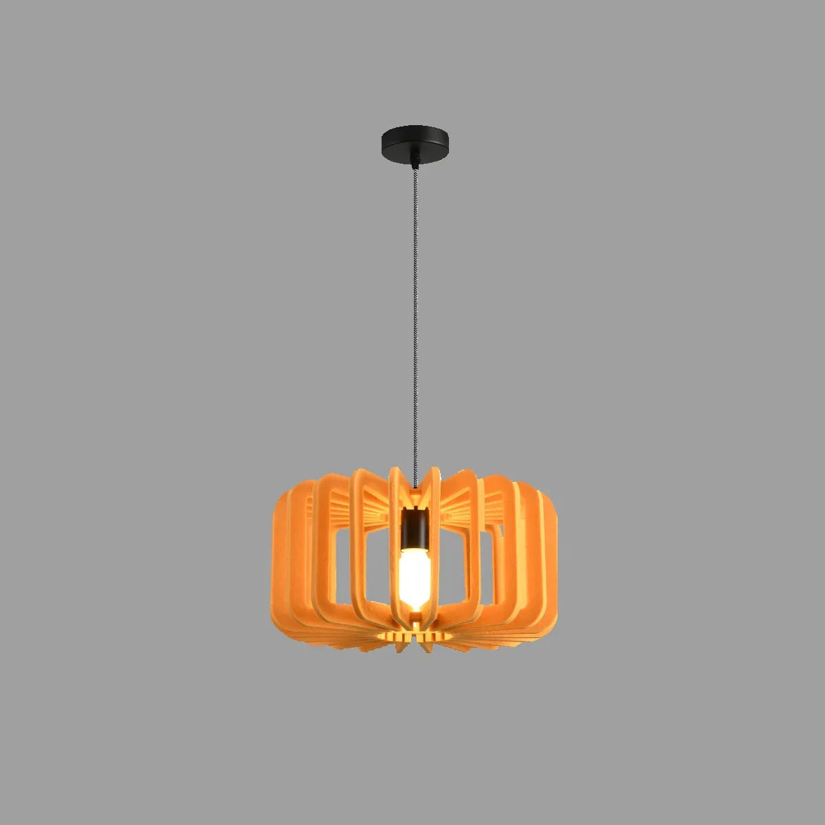 Column Shaped Birdcage Acoustic Pendant Light | Lersk